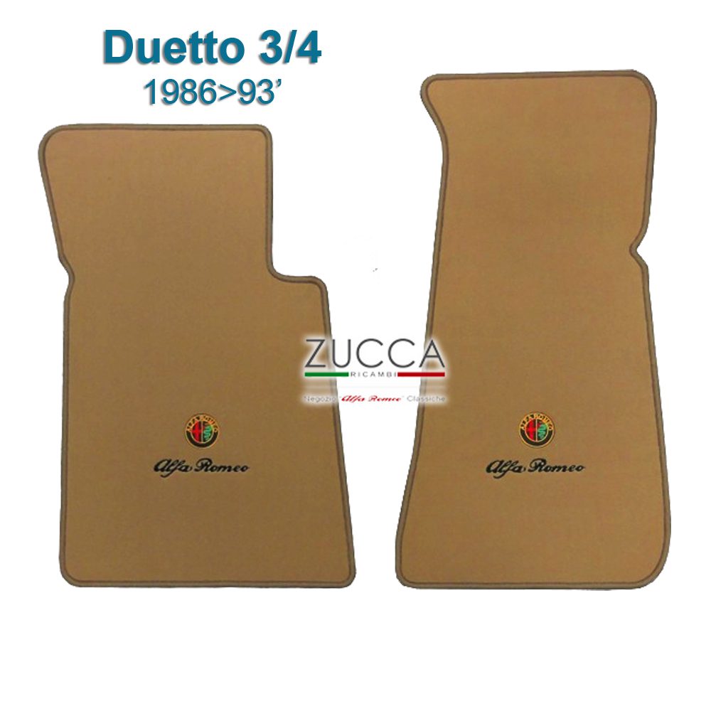 Tappetini Auto Carmat Per Audi A4 B5 (1994–2001) – Set 4 Pezzi Neri Con Logo, Su Misura