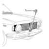 Ferma Emblema Alfa Romeo (Bianco) - immagine 2