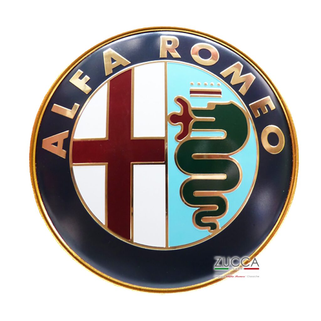 Emblema Alfa Romeo Anteriore & Posteriore (Ø 75 mm dal 1983 fino al ...