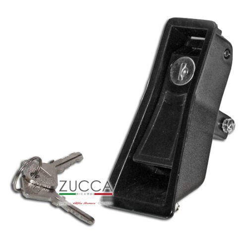 Leva Apertura Plastica NERO 105-115 Alfa Romeo - Con Nottolino