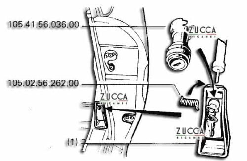 Schema Serratura Baule Alfa Romeo Duetto 2