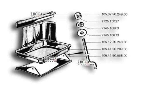 Schema Vano Batteria Alfa Romeo Serie 105-115