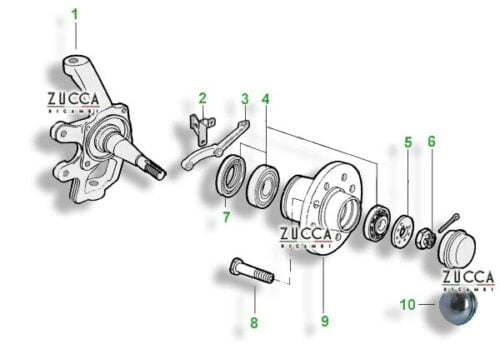 Schema Fusello - Alfa Romeo 105