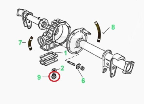 Tappo di Scarico Olio Cambio/Differenziale 101/105