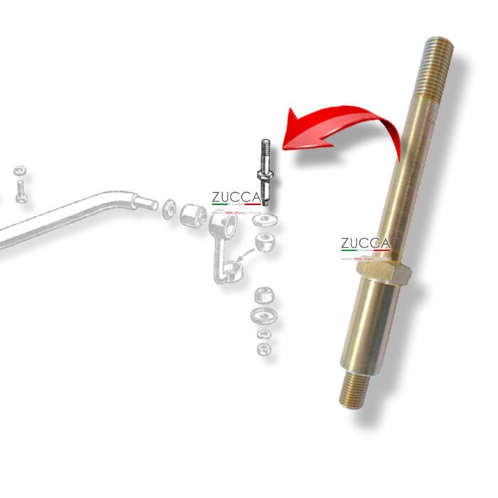Perno Fissaggio Bielletta Stabilizzatrice "98 mm" (Serie: 750/101-105 dal 1954>69')