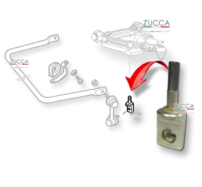 Supporto - Bielletta Stabilizzatrice Ant. (Serie: 115 -  86>93')