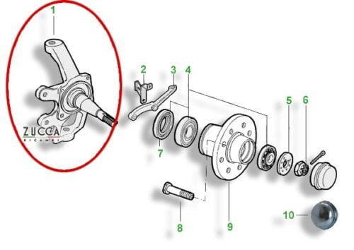 Fuso a Snodo "Destro" (105 / 115 - 1.750 / 2.000 cc)