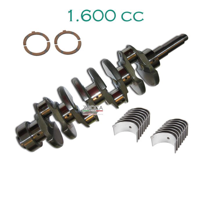 Albero Motore + Bronzine & Spallamenti (1.600 cc) "Corsa 82 mm" - RIGENERATO