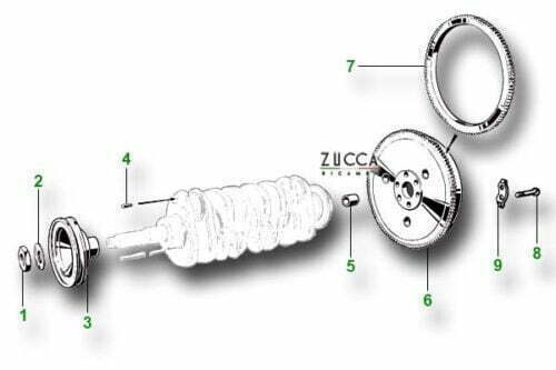 Schema Volano Alfa Romeo