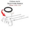 Asta Selettore Cambio O-Ring (Serie 101 - 105 / 115)