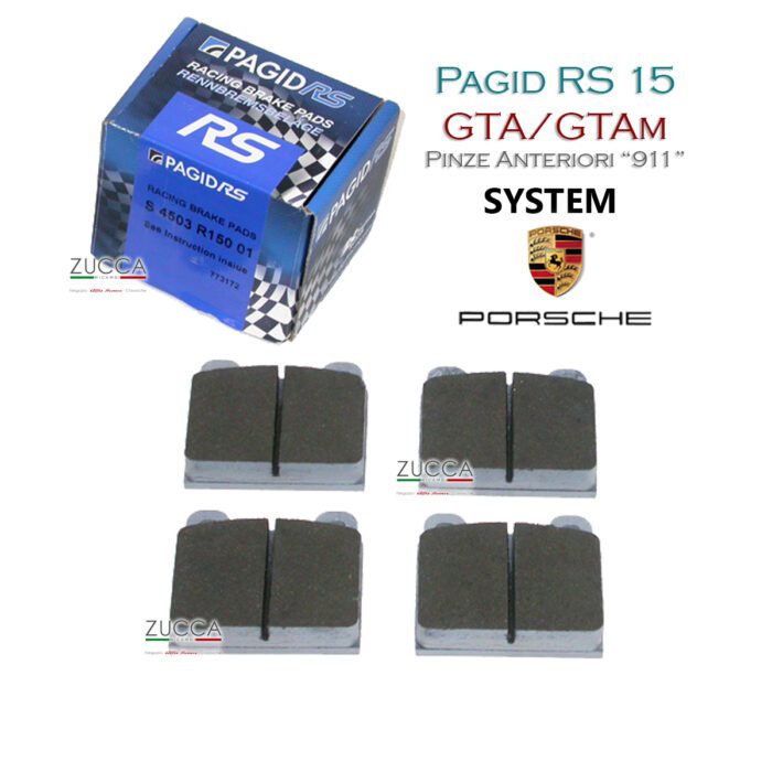 Kit Pastiglie Freno (Pinze Tipo: "Porsche 911" - GTA / GTAm) "PAGID - RS 15"