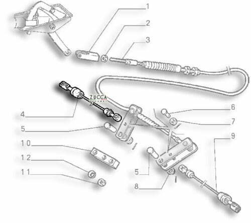 Cavo-Freno-Laterale-Destro-Serie-105-115-schema