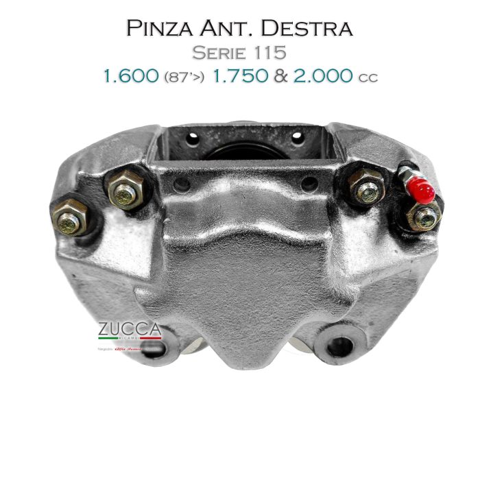 Pinza Freno - Disco Ant. Ø 272 mm "DX" (Serie: 105-115 - 1.750 / 2.000)