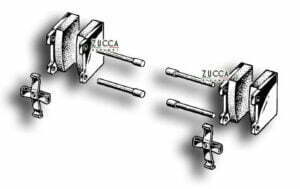 Schema Pastiglie Anteriori Alfa Romeo 105