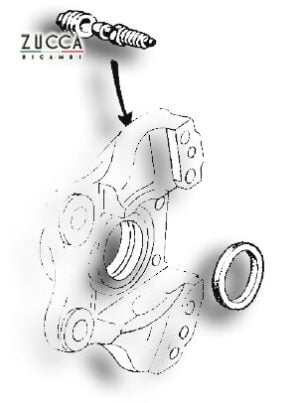 Schema Tappo-Vite-Spurgo-Pinza-Freni-Alfa-Romeo