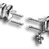 3) - Kit Pastiglie Freno - Disco Ant. Ø 267 mm (Serie: 105 / 116 - 1.300/1.600 cc - 1967-85') "ATE - Originale"