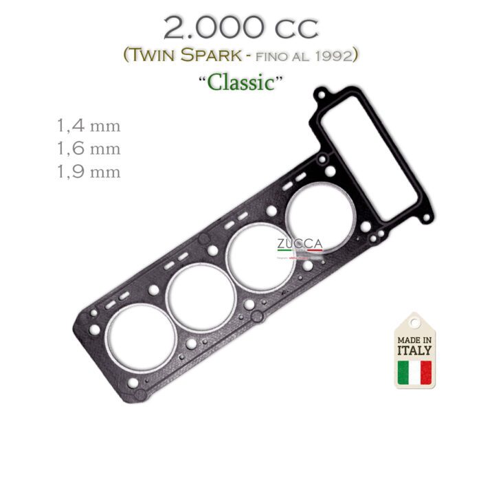 Guarnizione Testata – 2.000 cc T.Spark (Alfa 75 - 155/164 – fino 1992)