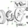 Schema Freni a Tamburo largo Posteriore 101 SS Alfa Romeo