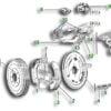 Schema Ganasce Freni a Tamburo Posteriore stretto 101 Spider Sprint Alfa Romeo