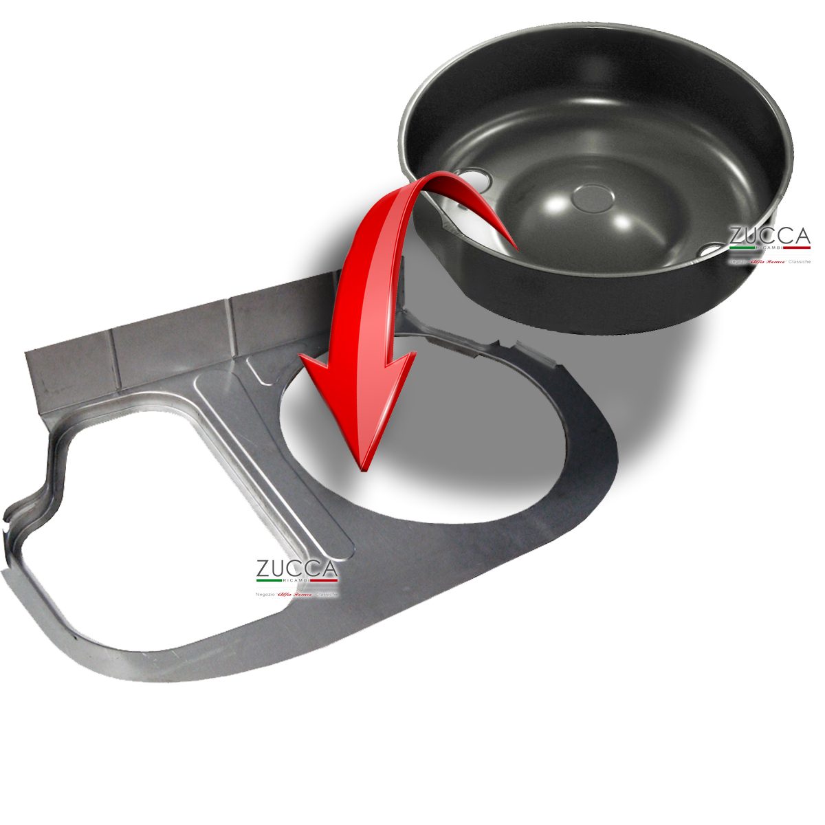 Porta Occhiali Da Sole Per Auto – Scatola Portaoggetti Universale Per Alfa Romeo Giulia, Stelvio, MiTo, Giulietta E Altri Modelli