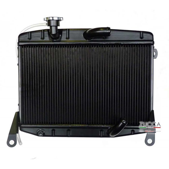 Radiatore - "4 Supporti" (105 - 1^ Serie GT/Giulia) - ALLUMINIO Nero