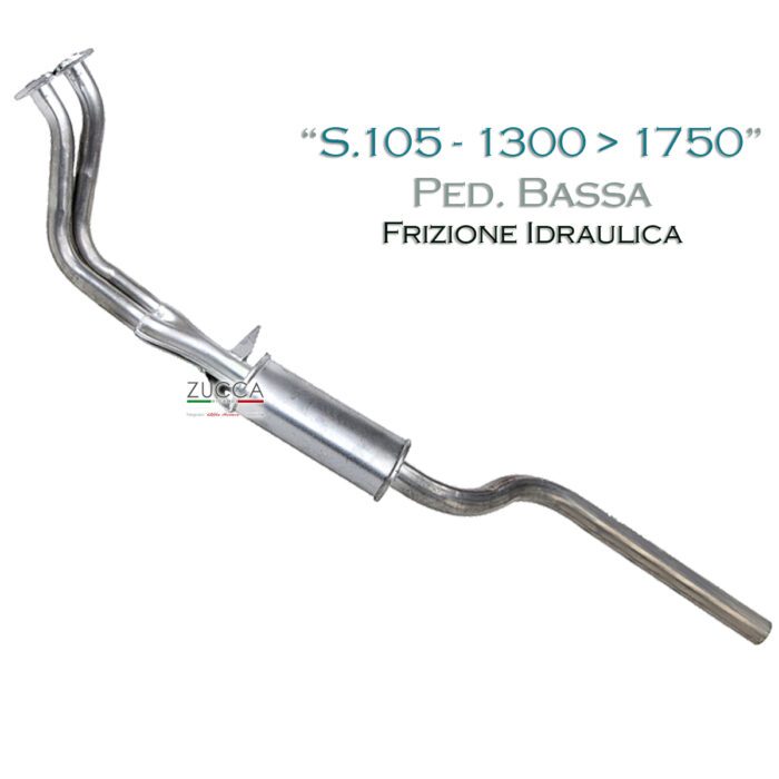 Sezione Ant. - Ped. Bassa (Serie: 105 - 1.300>1.750 cc) - "Frizione Idraulica"