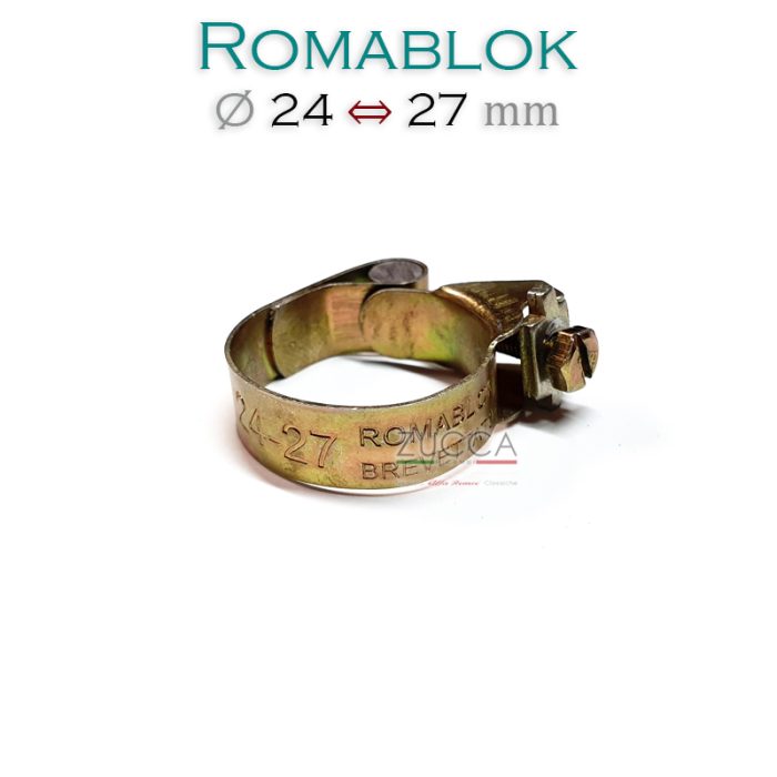Fascetta Manicotto "Romablock" Ø 24 ⇔ 27 mm