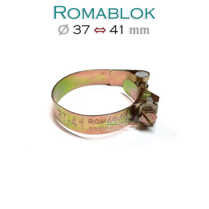 Fascetta Manicotto “Romablock” Ø 37 ⇔ 41 mm