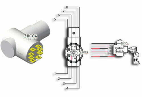 Nottolino di Accensione Serie 115 - Alfa Romeo -schema -