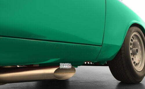 Scarico Laterale Inox - 105 Alfa Romeo -