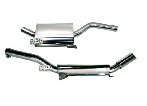 Sezione centrale e Terminale Alfa Romeo 105 - sotto Ponte differenziale per assetti -6cm