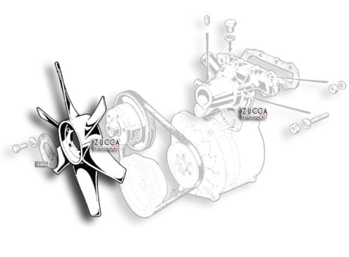 Ventola Alfa Romeo Serie 105-115 SCHEMA