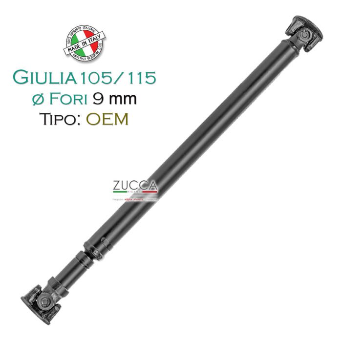 Albero di Trasmissione - 9 mm (105/115 - Giulia/Berlina)