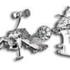 Kit Pompa Acqua - Alfa Romeo MONTREAL SCHEMA