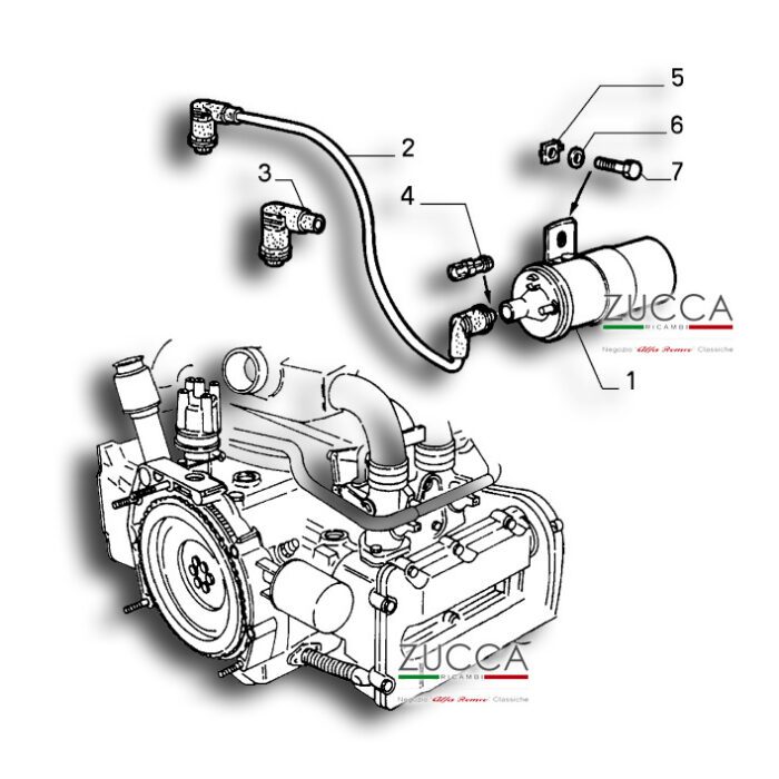 Bobina Iniezione Elettronica - Alfa Romeo 33