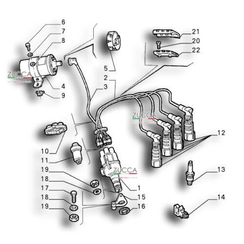 Bobina Iniezione Elettronica - Alfa Romeo 75