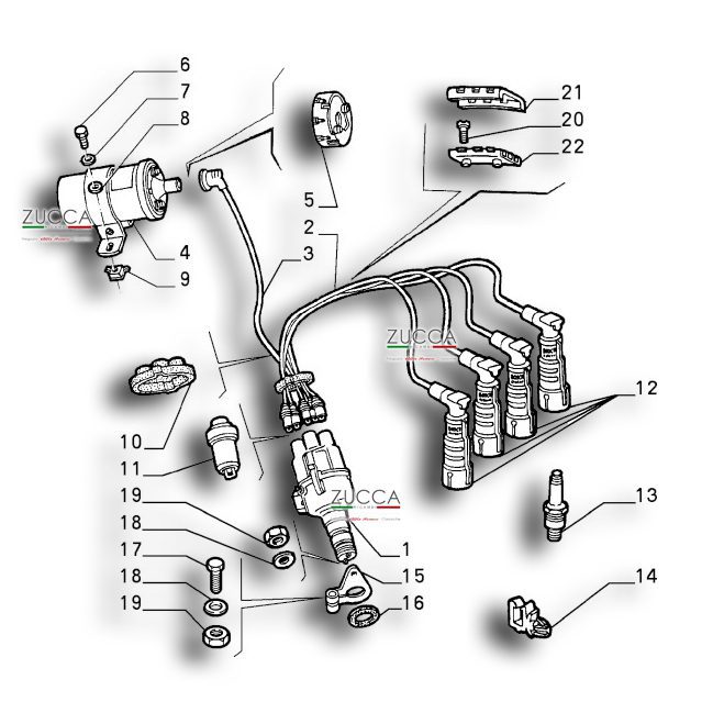 BOSCH 0 227 100 123 Modulo di accensione