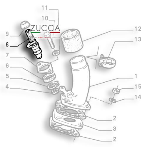 INIETTORE 60547115 SCHEMA