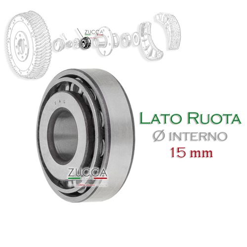 Cuscinetto Mozzo Ant. Esterno/Lato Ruota - "Qualità" (750 - NO "Veloce")