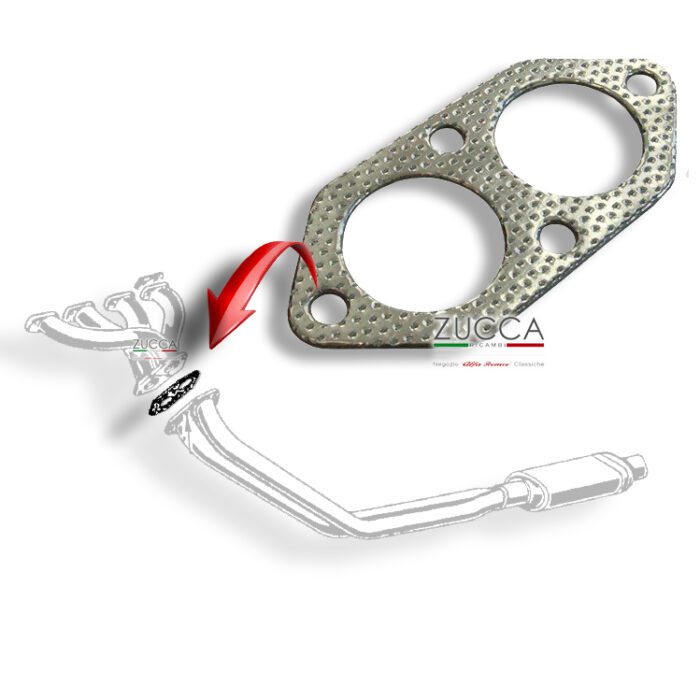 Guarnizione Collettore / Sezione Anteriore (Serie: 101 – Flange 4 Fori)