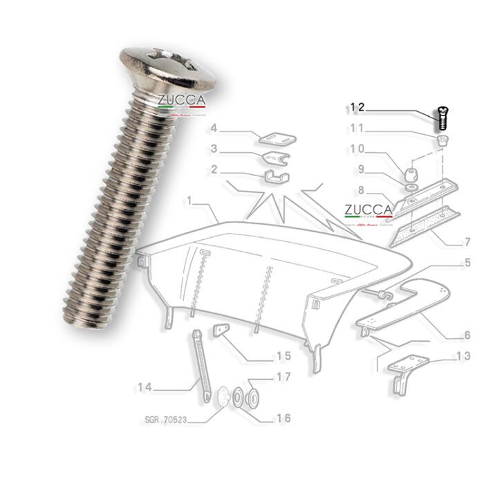 Mascherina / Griglia Cromata Originale NISSAN NAVARA PICK UP D22 2004 2w65244886404