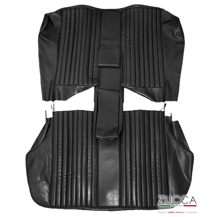Fodera Sedile Posteriore con Bracciolo (Giulia 1.300 / 1.600 cc - 1965>72′) – “Nero”