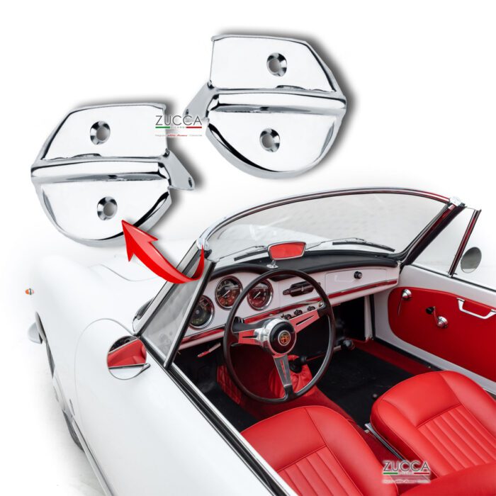 Kit Raccordi 2 Foro - Cornici Telaio Parabrezza (Serie 101 Spider)