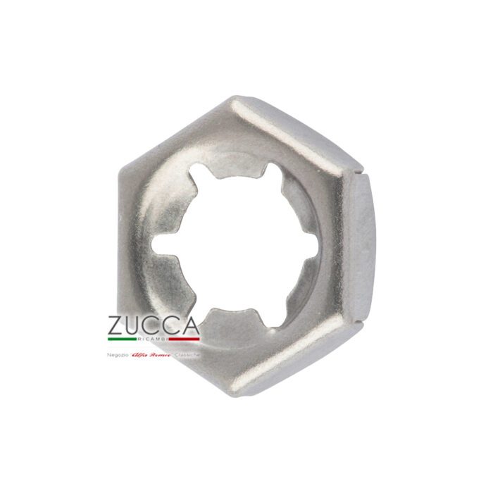 Controdado di Sicurezza - Fissaggio Supporto Pinza / Ganasce (SW17 / M10 - INOX A4) - immagine 2