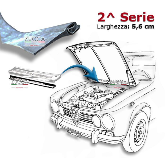 Guarnizione Vano Motore (Giulia 2^ Serie 115)