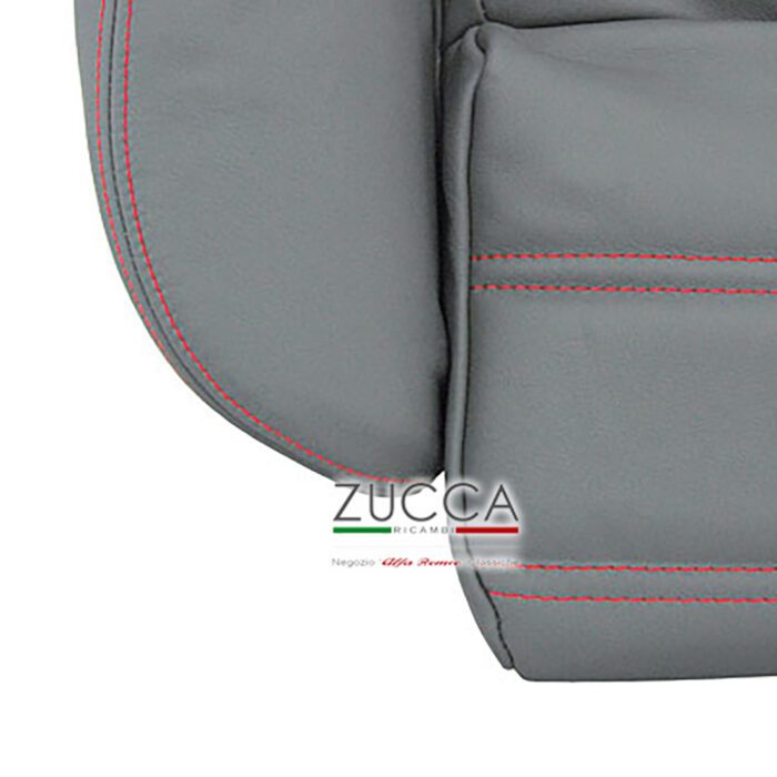 Fodere Sedili Grigio / Cuciture Rosse (115 - Duetto 86>89' Quadrifoglio Verde) - immagine 3