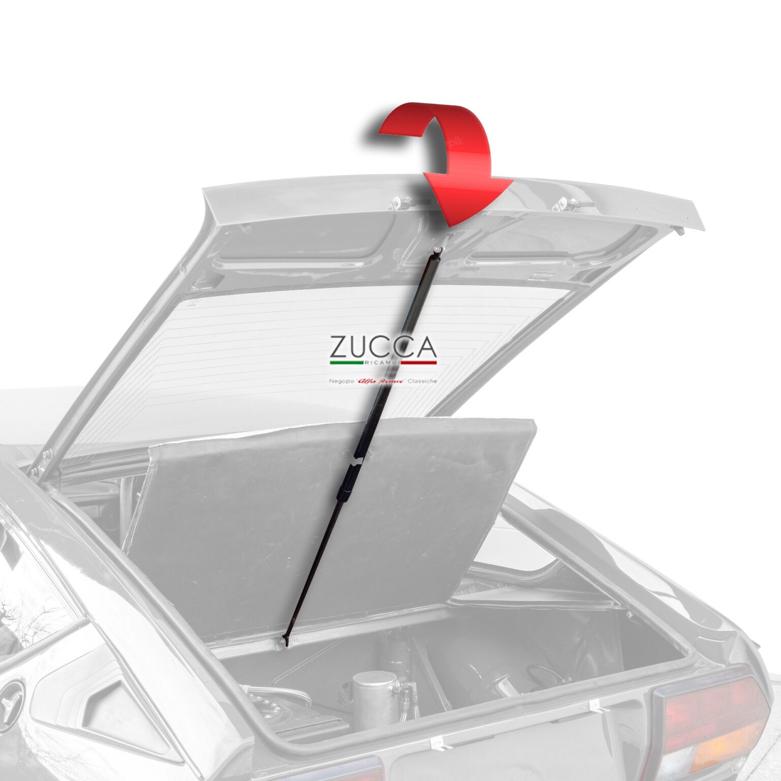 Portellone Alfa Romeo 159 Sportwagon 2005-2011 Colore Nero - Foto 7