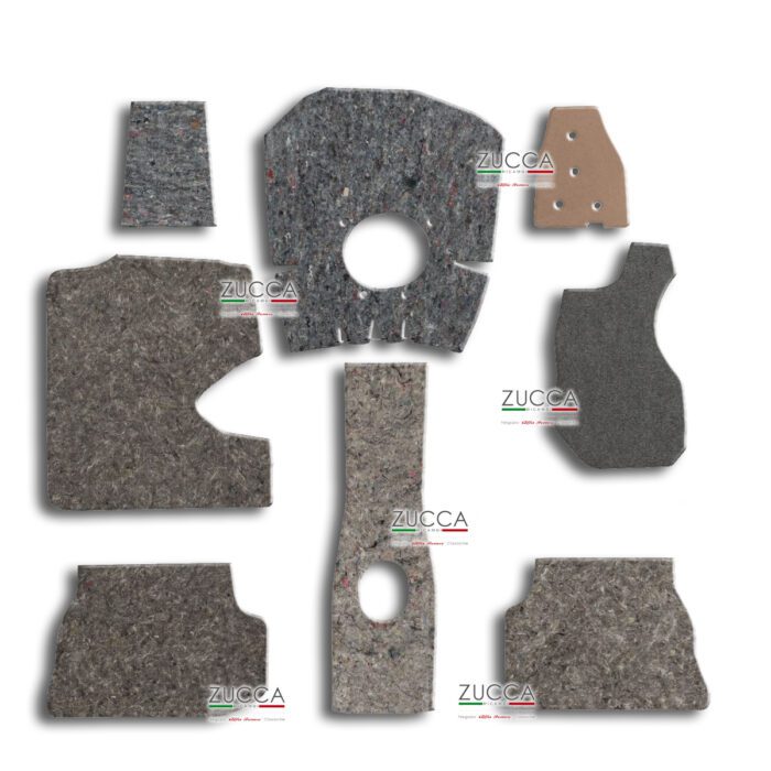 Set Insonorizzanti (GT Bertone Pedaliera Alta 1.750 cc - Serie 2) - immagine 2