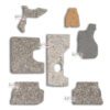 Set Insonorizzanti (GT Bertone Pedaliera Bassa - Pianale Post. Piatto) - immagine 2