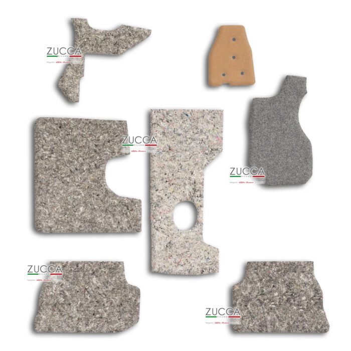 Set Insonorizzanti (GT Bertone Pedaliera Bassa - Pianale Post. Piatto) - immagine 2